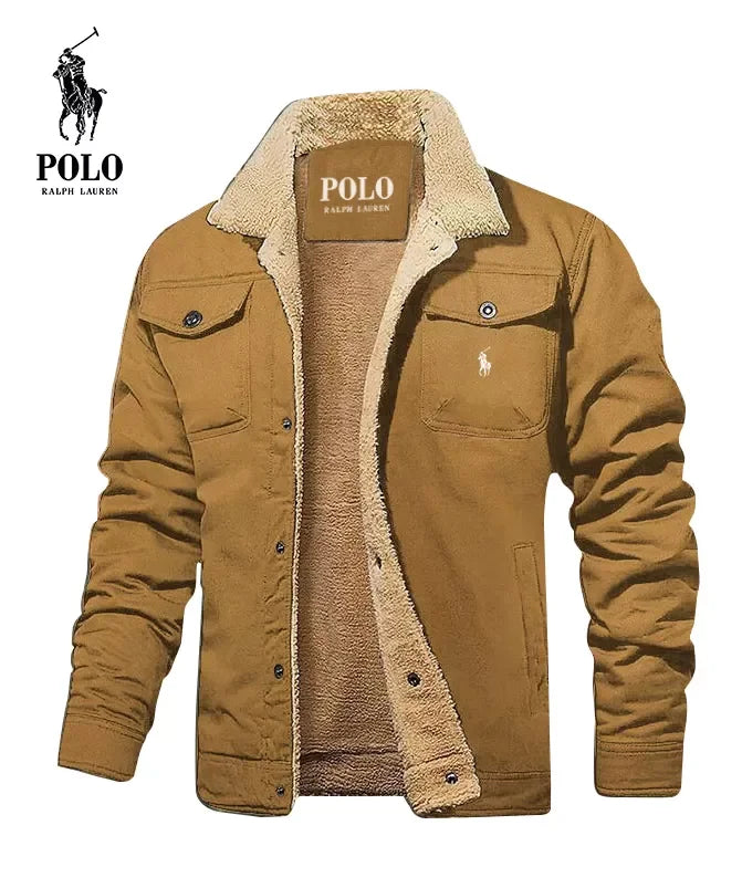 Ronnie | Perinnetyylinen takki sherpa-vuorella