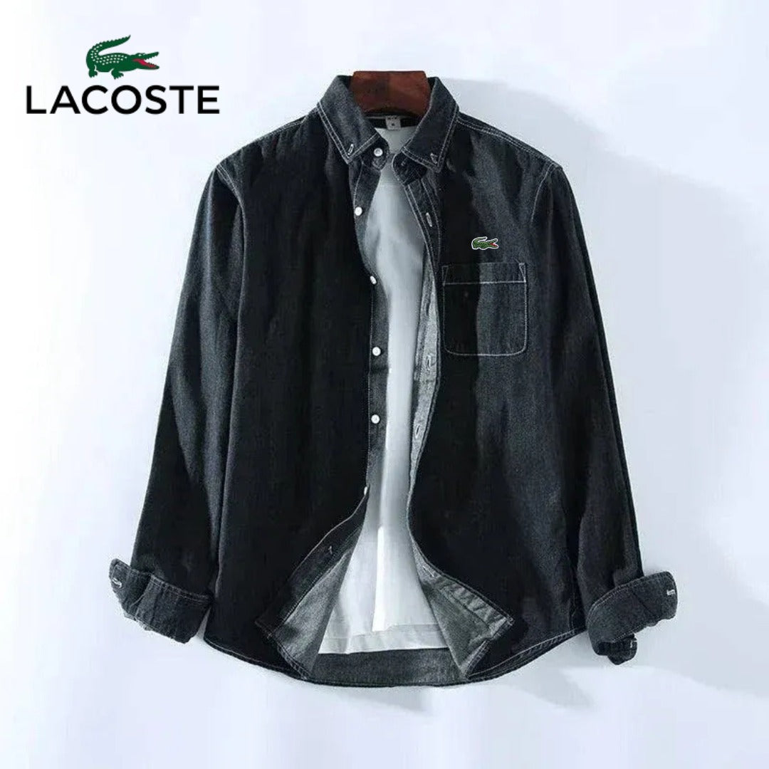 Nonni | Miesten pitkähihainen denim-paita