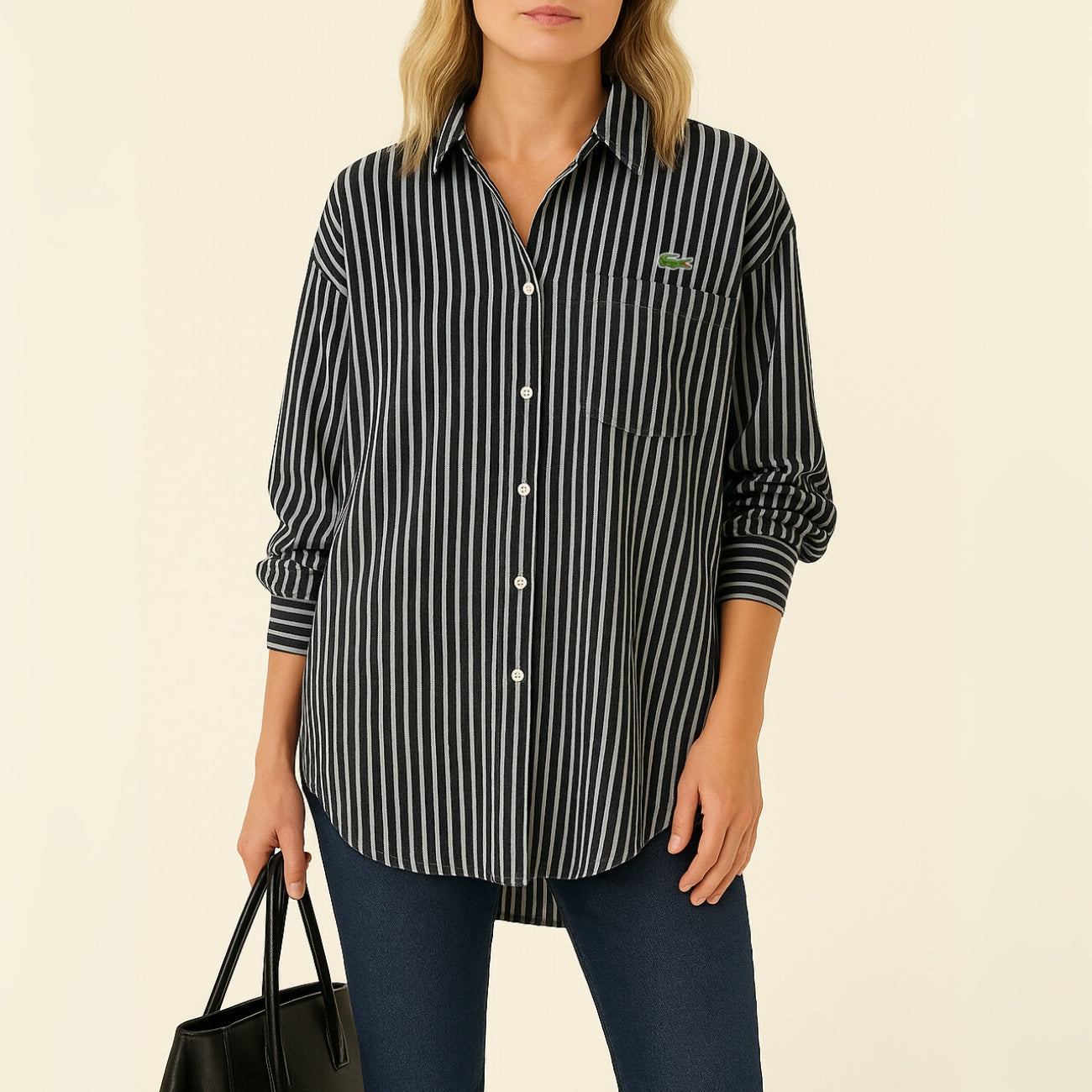 Aino | Raidallinen tyylikäs paita